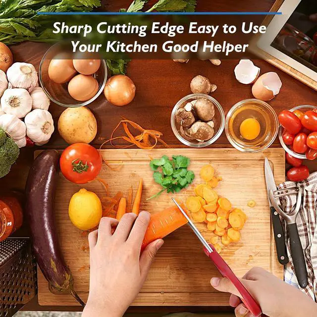 Alt view image 5 of 7 - Pink Kitchen Shears, 8.5" Heavy Duty All Purpose Stainless Steel Scissors