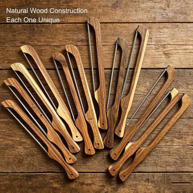 Alt view image 5 of 7 - Sourdough Bread Knife for Homemade Bread, Bread Slicer-Cutter& Bread Bow Knife for Sourdough with Ergonomic Grip for Easy, Clean & Even Slicing, Bread Saw