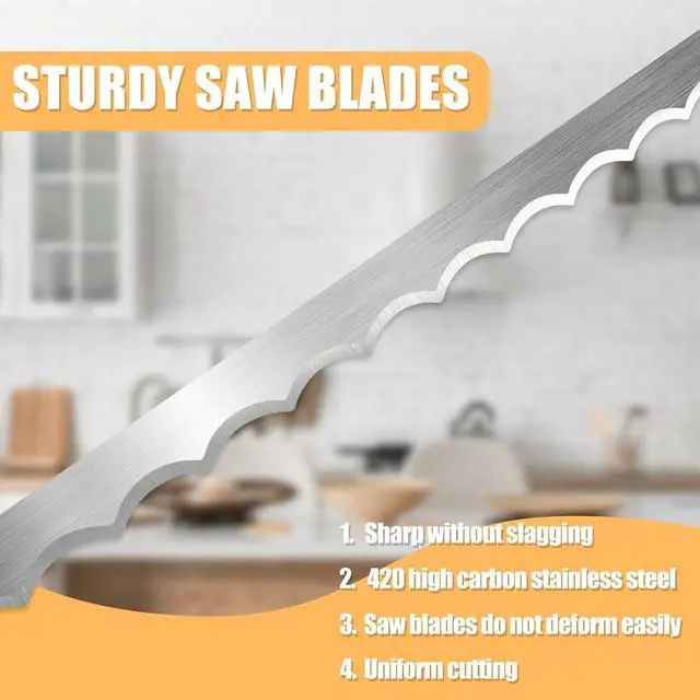 Alt view image 4 of 7 - ROYOROYI Sourdough Bread Knife for Homemade Bread, 16-Inch Bread Slicer