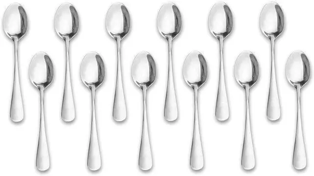 Main image of Demitasse Espresso Spoons,12-piece Mini Coffee Tiny Stainless Steel Spoons Bistro Small Spoons for Dessert, Tea, Appetizer(4.7Inch)