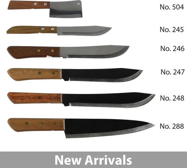 Alt view image 3 of 4 - Kiwi Brand Stainless Steel 8 inch Thai Chef's Knife No. 21