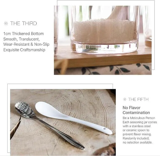 Alt view image 6 of 7 - Glass Sugar Bowl with Lid | Airtight Glass Sugar Container
