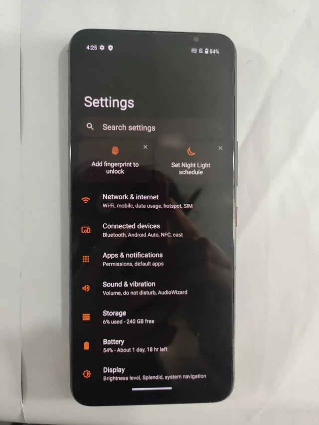 Alt view image 7 of 7 - ASUS ROG Phone 5s | 16G/256G | ZS676KS | Snapdragon 888+ | unlocked 5G smartphone | GSM Only, No CDMA | including cooler fan | Google Play installed | international version | Storm White