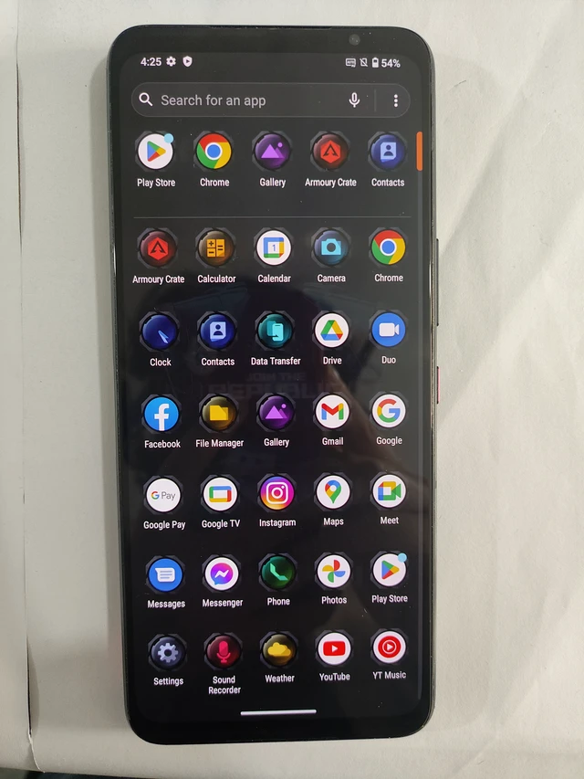 Alt view image 6 of 7 - ASUS ROG Phone 5s | 16G/256G | ZS676KS | Snapdragon 888+ | unlocked 5G smartphone | GSM Only, No CDMA | including cooler fan | Google Play installed | international version | Storm White