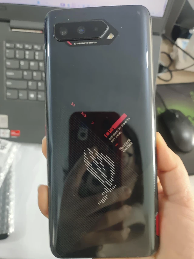 Main image of ASUS ROG Phone 5s | 16G/256G | ZS676KS | Snapdragon 888+ | unlocked 5G smartphone | GSM Only, No CDMA | including cooler fan | Google Play installed | international version | Storm White