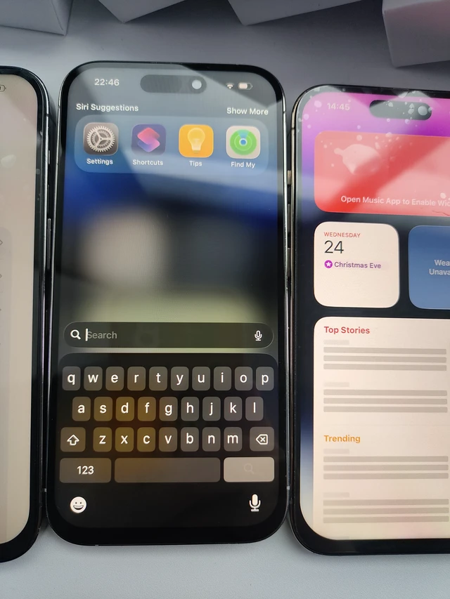 Alt view image 2 of 7 - Apple iPhone 14 Pro Dual-SIM 512GB ROM + 6GB RAM (Only GSM | No CDMA) Factory Unlocked 5G Smartphone (Gold) - International Version