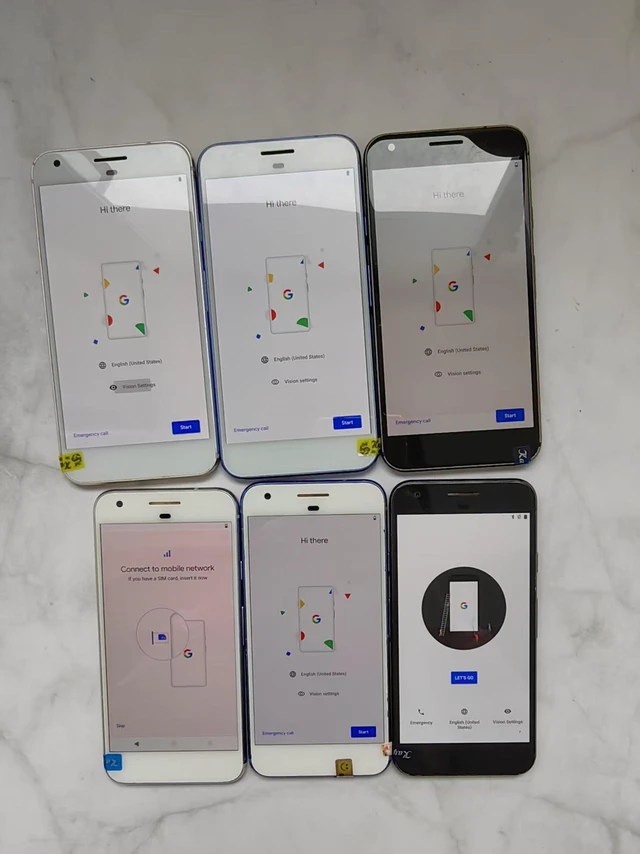 Alt view image 2 of 7 - Google Pixel 32 GB Silver
