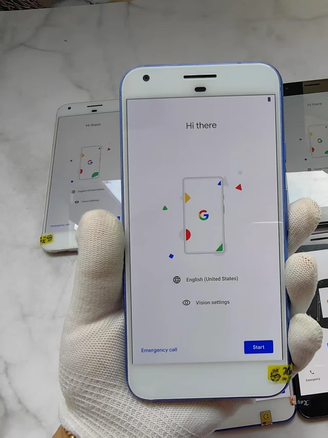 Alt view image 6 of 7 - Google Pixel 32 GB Silver