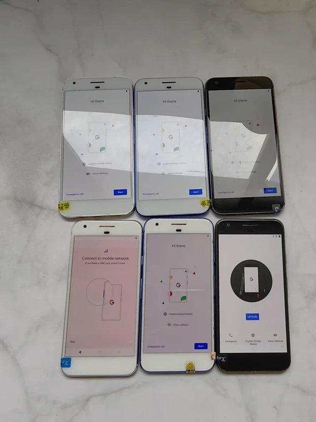 Alt view image 3 of 7 - Google Pixel 32 GB Silver