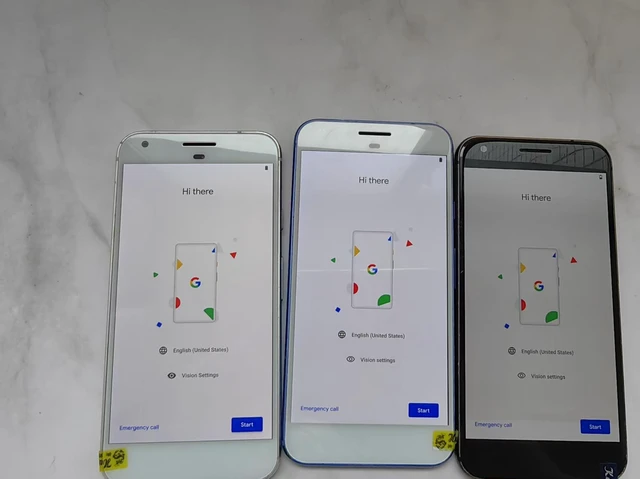 Alt view image 6 of 7 - Google Pixel 32 GB Blue
