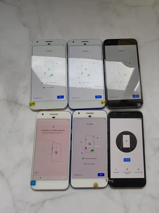 Alt view image 3 of 7 - Google Pixel 32GB GSM + CDMA Verizon 4G LTE 5'' AMOLED Display 4GB RAM 12.3 MP Camera Phone - Very Silver - US Version