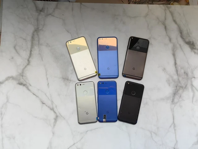 Alt view image 5 of 7 - Google Pixel 32GB GSM + CDMA Verizon 4G LTE 5'' AMOLED Display 4GB RAM 12.3 MP Camera Phone - Very Silver - US Version