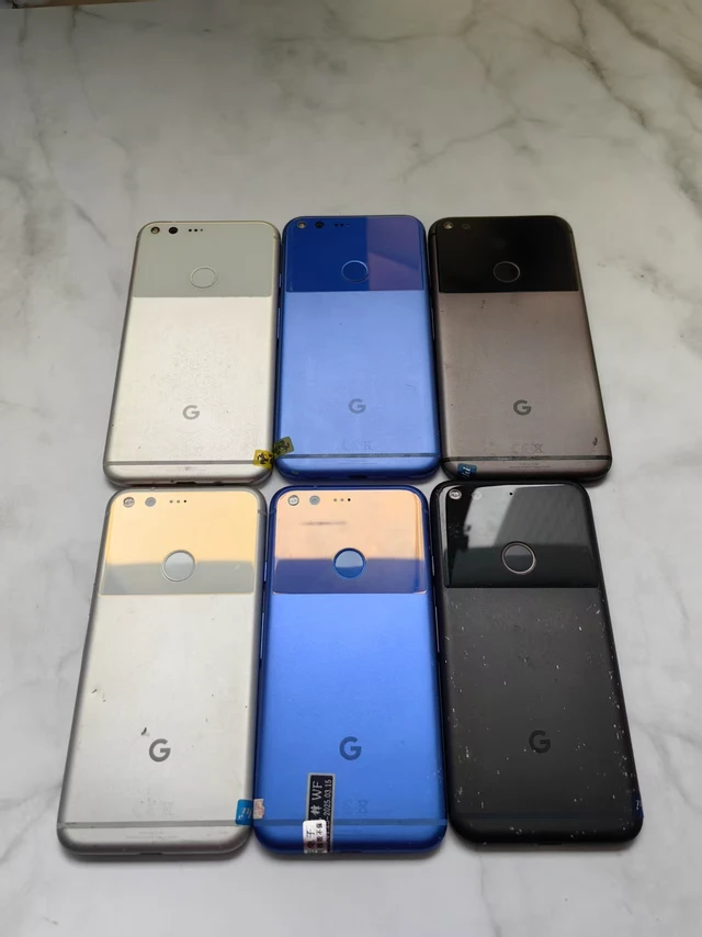 Alt view image 7 of 7 - Google Pixel 32GB GSM + CDMA Verizon 4G LTE 5'' AMOLED Display 4GB RAM 12.3 MP Camera Phone - Very Silver - US Version