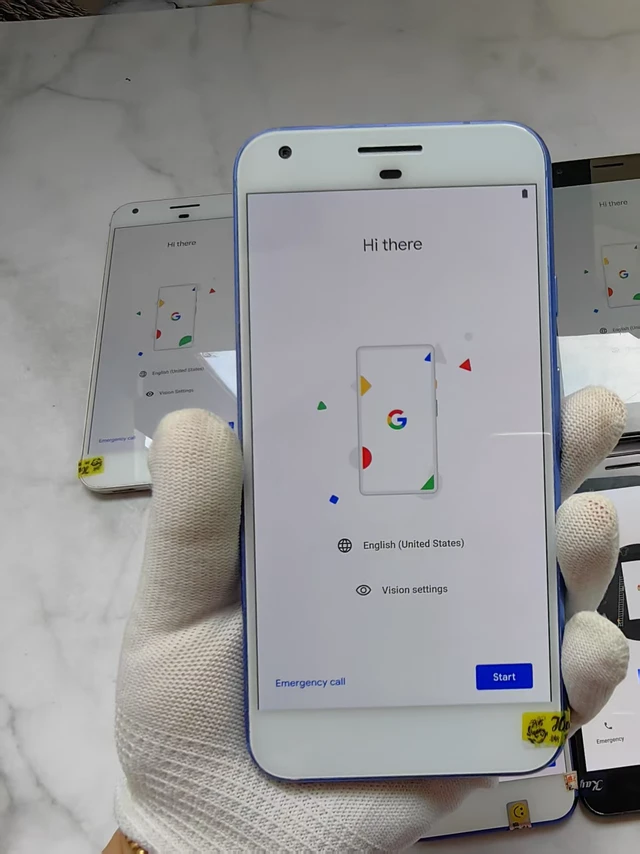 Alt view image 6 of 7 - Google Pixel 32GB GSM + CDMA Verizon 4G LTE 5'' AMOLED Display 4GB RAM 12.3 MP Camera Phone - Very Silver - US Version