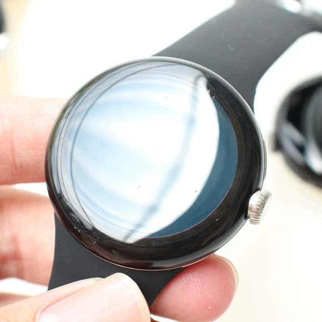 Alt view image 6 of 7 - Google Pixel Watch WIFI + Bluetooth 32GB ROM + 2GB RAM Smartwatch - Matte Black case/Obsidian Active band