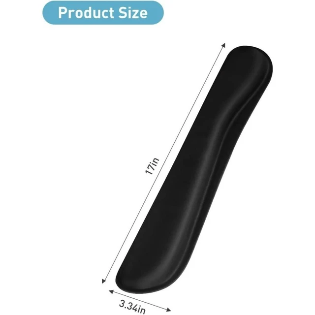 Alt view image 6 of 6 - Memory Foam Keyboard Wrist Rest Pad Set for Computer Typing Pain Relief Home