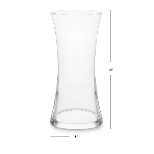 Alt view image 2 of 4 - Clear Glass 8 Sydney Floral Vase