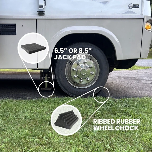 Alt view image 4 of 4 - 6.5 Inch Vehicle Jack Pad for Cars and Trailers