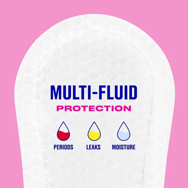 Alt view image 4 of 6 - Extra Long Unscented Panty Liners for Women 93 Count Daily Protection