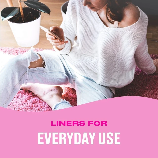 Alt view image 6 of 6 - Extra Long Unscented Panty Liners for Women 93 Count Daily Protection