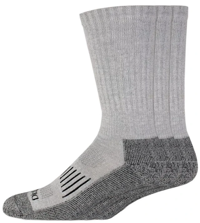 Main image of Men's Heavyweight Crew Socks 3-Pack for Work Hiking Athletic Comfort