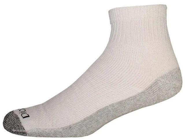 Alt view image 5 of 6 - Men's Cotton Ankle Socks 6-Pack Low Cut Casual Comfort Athletic Quarter Socks