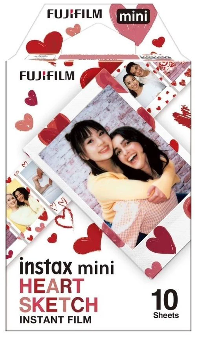 Main image of Mini Heart Frame Instant Camera Film 10 Exposures