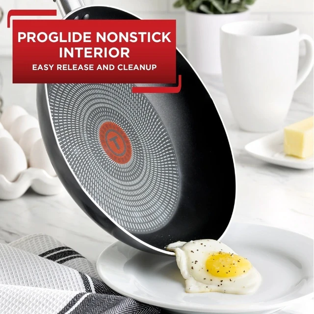 Alt view image 2 of 6 - Nonstick Frying Pan Skillet 8 Inch Grey Easy Care Dishwasher Safe Induction