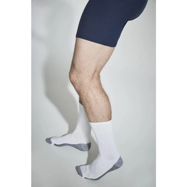 Alt view image 5 of 6 - Over-The-Calf Work Socks Men's High Durability Double Reinforced 12-Pack