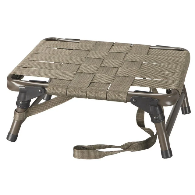 Alt view image 3 of 6 - Folding Legs Turkey Hunting Chair with Nylon Webbed Seat Portable Compact