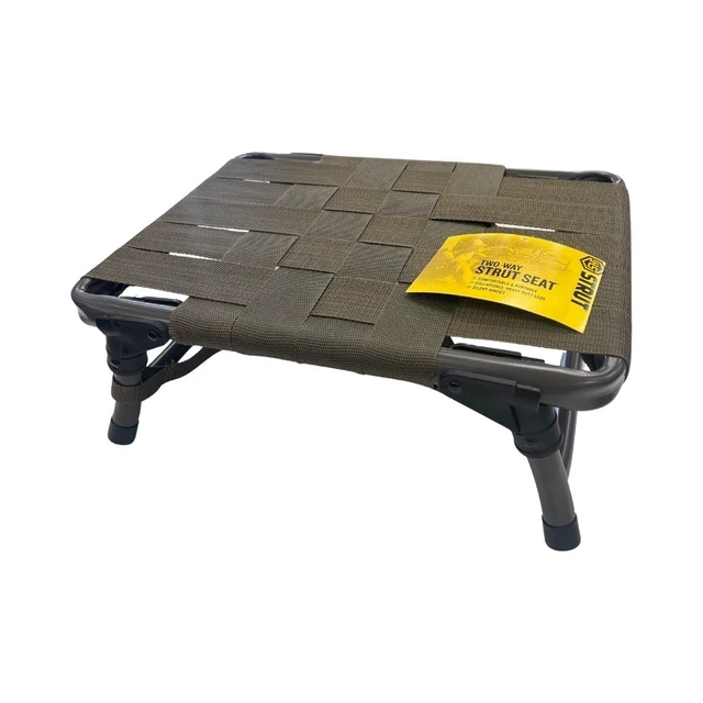 Alt view image 6 of 6 - Folding Legs Turkey Hunting Chair with Nylon Webbed Seat Portable Compact