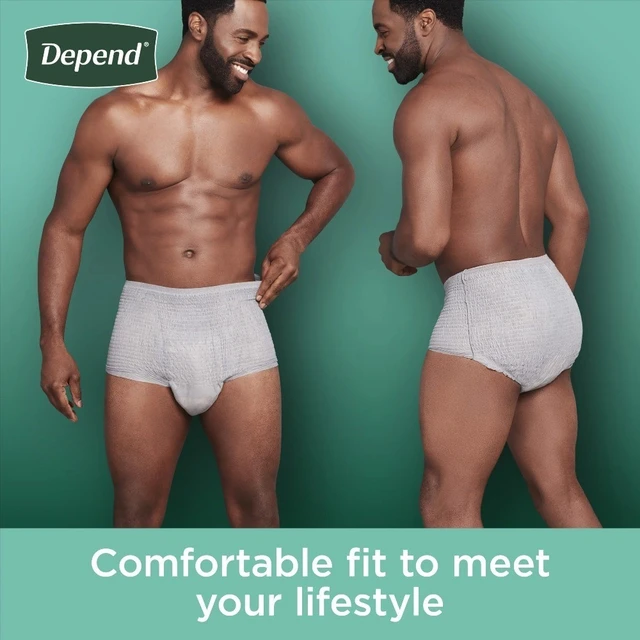 Alt view image 4 of 6 - Fresh Protection Incontinence Underwear for Men Large Size 28 Count Adult