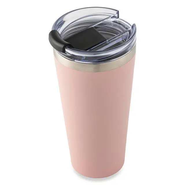Alt view image 6 of 6 - Mainstays 20 oz Stainless Steel Tumbler, Blush