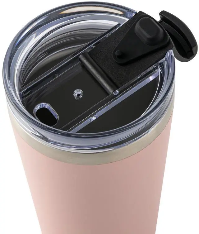Alt view image 3 of 6 - Mainstays 20 oz Stainless Steel Tumbler, Blush