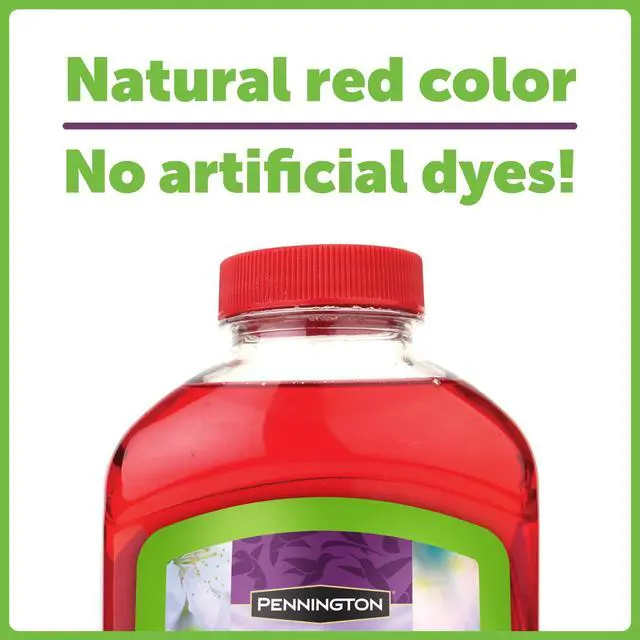 Alt view image 5 of 5 - Pennington Ready-to-Use Ultra Hummingbird Nectar Food, No Artificial Dye, 64 Fl Oz Liquid, 1 Pack