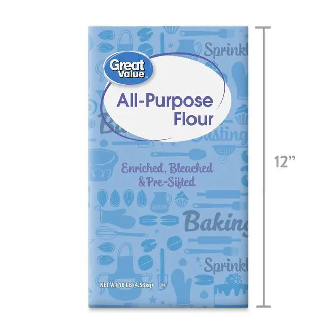 Alt view image 3 of 4 - Great Value All-Purpose Flour, 10 lb Bag