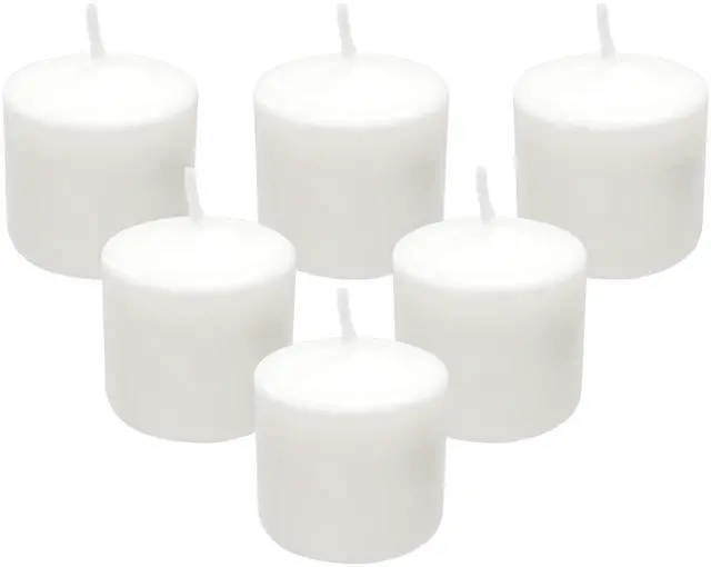 Alt view image 2 of 5 - Mainstays Unscented Votive Candles, White, 16 Count