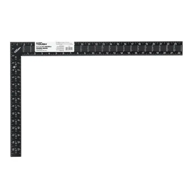 Alt view image 2 of 5 - Hyper Tough 16x24-inch Heavy-Duty Rafter Framing Square