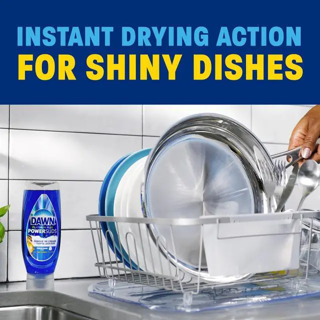 Alt view image 2 of 6 - Dawn Platinum Plus, Dish Soap, 13.6 oz. EZ-Squeeze Bottle