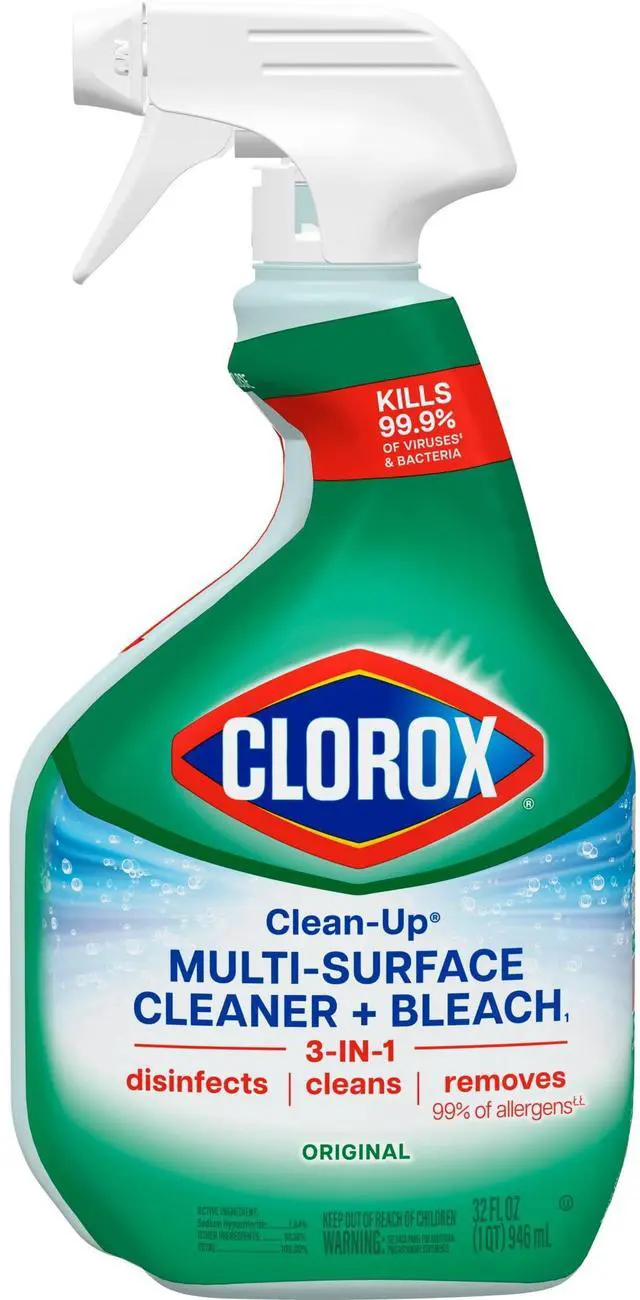 Main image of Clorox Clean-Up Multi-Surface All Purpose Cleaner with Bleach, Original, 32 fl oz