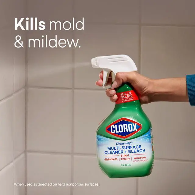 Alt view image 5 of 6 - (3 pack) Clorox Clean-Up All Purpose Cleaner Refill w/Bleach, Original, 64 fl oz