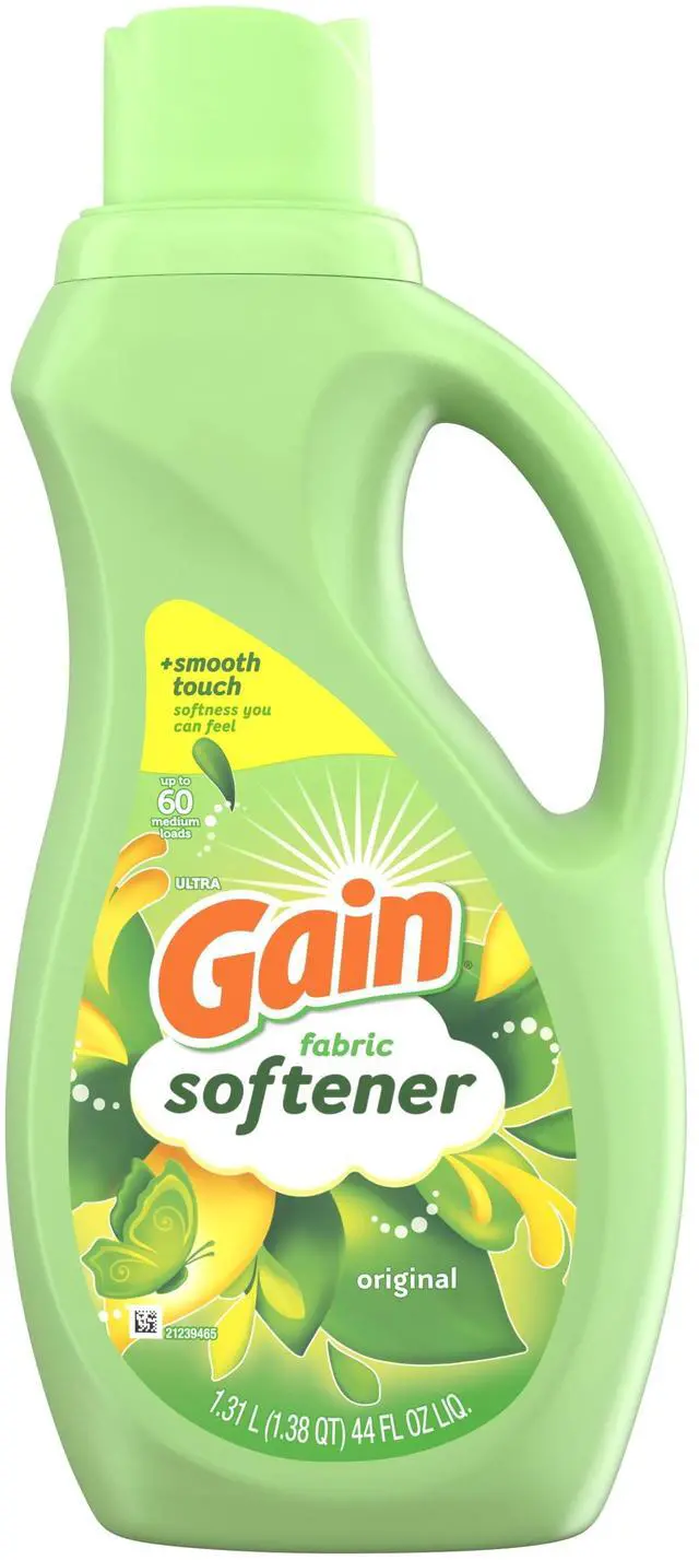 Alt view image 7 of 7 - Gain Laundry Liquid Fabric Softener and Conditioner, Original Scent, 44 fl oz, 60 Loads