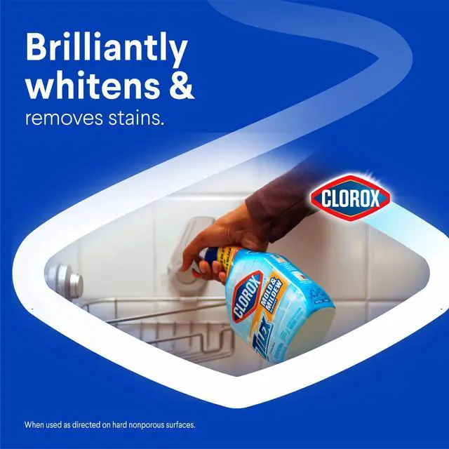 Alt view image 4 of 6 - (2 pack) Clorox Mold & Mildew Remover Plus Tilex Bathroom Cleaner Spray, 32 fl oz