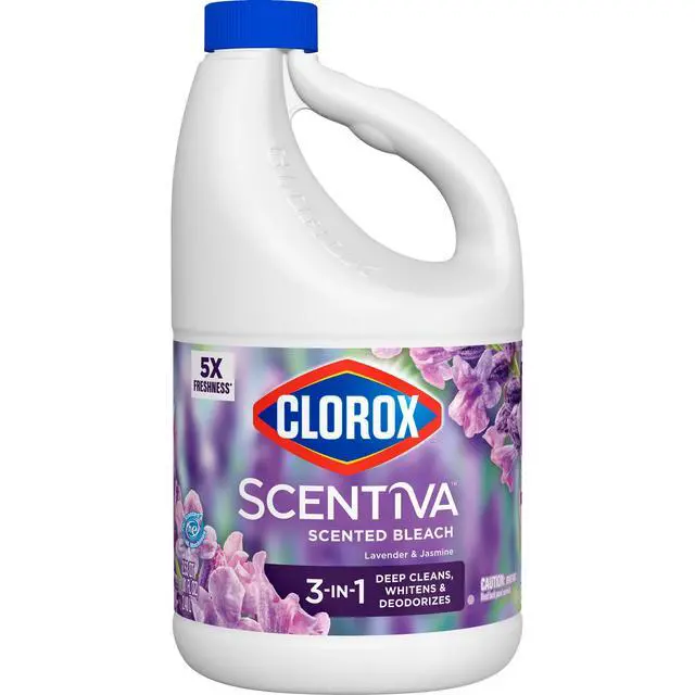 Alt view image 2 of 6 - (2 pack) Clorox Scentiva Scented Bleach, Lavender & Jasmine, 81 fl oz