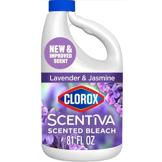 Alt view image 4 of 6 - (2 pack) Clorox Scentiva Scented Bleach, Lavender & Jasmine, 81 fl oz