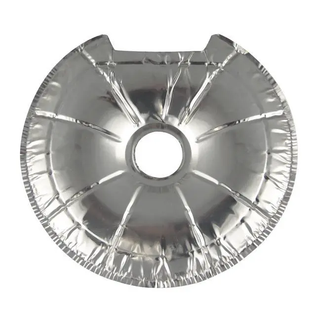 Alt view image 2 of 6 - Mainstays R101F12 Disposable Foil Drip Pan Liners for Electric Stoves - 12 Pack