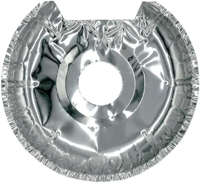 Alt view image 6 of 6 - Mainstays R101F12 Disposable Foil Drip Pan Liners for Electric Stoves - 12 Pack