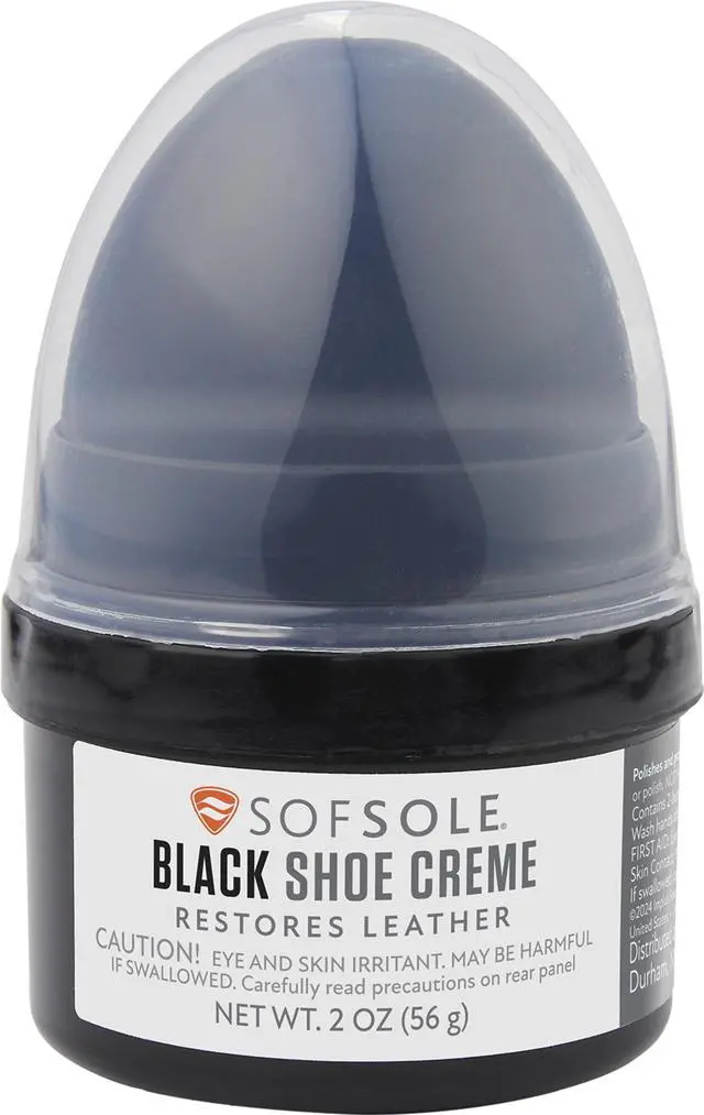 Main image of Sof Sole Black Shoe Cream 2 oz
