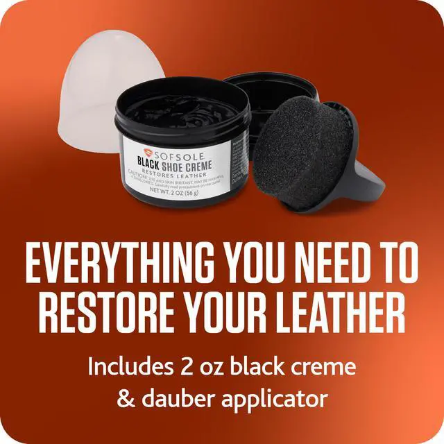 Alt view image 4 of 6 - Sof Sole Black Shoe Cream 2 oz