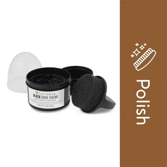Alt view image 6 of 6 - Sof Sole Black Shoe Cream 2 oz